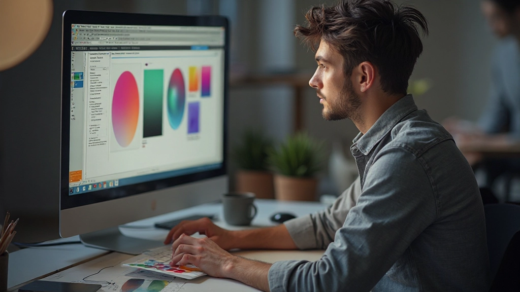 Kleurenpaletten en kleurtheorie in webdesign voorbeelden