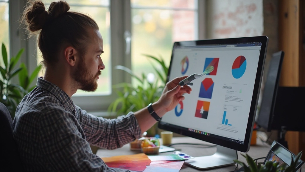 Kleurenpalette selectie voor webdesign